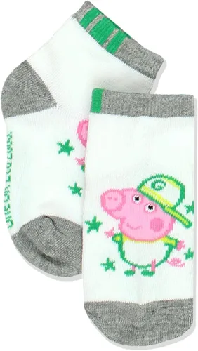 Miniatura 7 de Peppa Pig George - Juego de 6 calcetines para niños pequeños