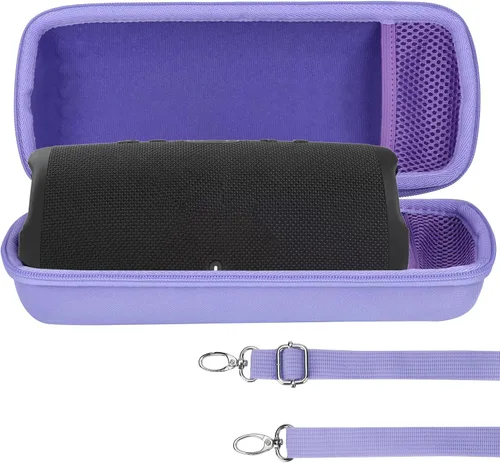 Miniatura 19 de Carcasa Rígida Lebakort Compatible con Altavoz JBL Charge 5 Charge 4 Impermeable (Carcasa Negra)