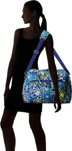 Miniatura 6 de Vera Bradley Bolsa de viaje Weekender de algodón para mujer