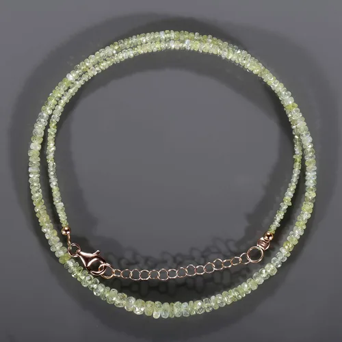 Miniatura 5 de NirvanaIN Increíble collar de ojo de gato de crisoberilo de Sri Lanka Collar de cuentas de ojo de gatos collar de ojo de gato raro collar