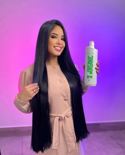 Miniatura 7 de Kit TROIA HAIR, tratamiento de alisado de queratina orgánica y máscaras completas de cronograma para el cabello, 33.8 onzas líquidas cada una