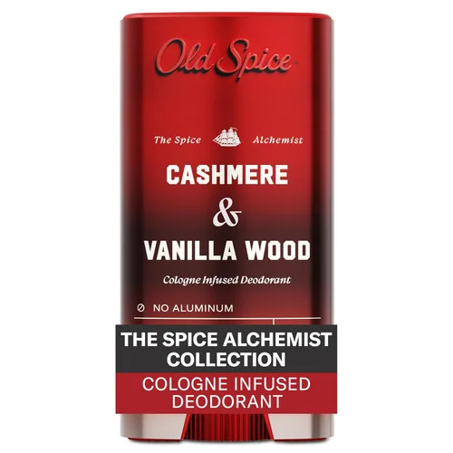 Old Spice The Spice Alchemist Collection - Desodorante sin aluminio para hombres, aroma con infusión de colonia 24/7, fórmula sin intercambio, libre