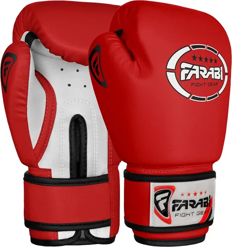 Miniatura 7 de Farabi Sports Guantes de boxeo para niños de 4, 6, 8 onzas, guantes de boxeo para niños, guantes de boxeo juveniles, guantes de boxeo para niños