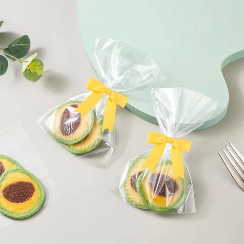 Miniatura 5 de Meseey 50 Piezas Lazos de Cinta de Satén de 3 Pulgadas con Alambre Torcido Amarillos Preatados Premade Lazos para Manualidades para Bolsas