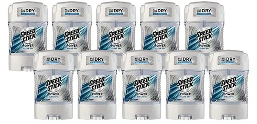 Speed Stick Gel desodorante antitranspirante, 3 onzas (paquete de 10)