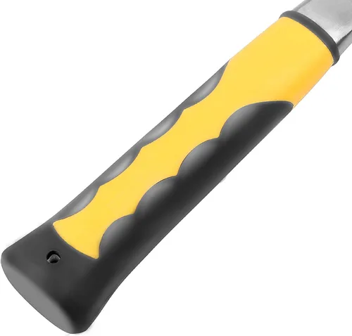 Miniatura 5 de KEILEOHO Paquete de 2 martillos de 32 onzas con mango antideslizante, martillo geólogo de acero de 11.8 pulgadas, martillo de mampostería forjado