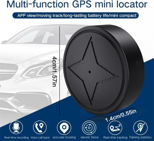 Miniatura 4 de Rastreador GPS fuerte magnético para vehículos de automóvil, seguimiento antipérdida, 2023 nuevo localizador GPS multifunción, monitoreo, grabación
