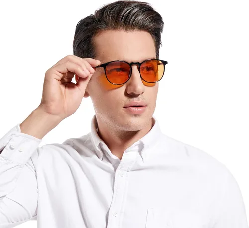Miniatura 5 de JW MARRIOTT Lentes de bloqueo de luz azul, lentes de luz azul para mujeres y hombres, lentes transparentes antiBlu-Ray