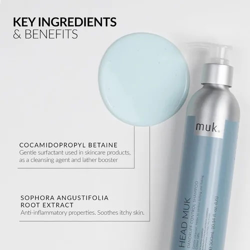 Miniatura 4 de MUK. Haircare Head Champú para el control de la caspa - 10.1 fl oz