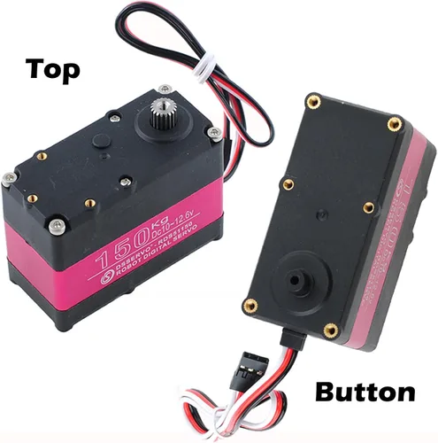 Miniatura 3 de Servo de brazo de robot de 330.7 lbs, servo digital de alto par de torsión 270 grados, impermeable, IP66, engranaje de metal completo con montaje