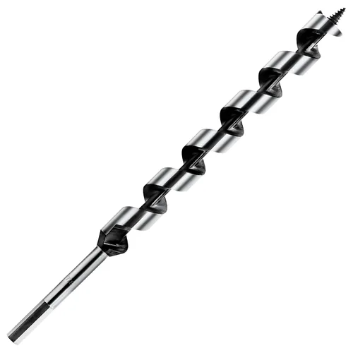 Miniatura 7 de Broca de taladro de 1-1/2 pulgadas x 12 pulgadas de largo para madera, vástago hexagonal, para madera blanda y dura, plástico, paneles de yeso