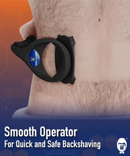 Miniatura 2 de baKblade 2.0 Cartuchos de repuesto para afeitadora de cabello corporal 2.0, afeitadoras 2.0 Elite - Tecnología Dryglide (12 navajas incluidas)