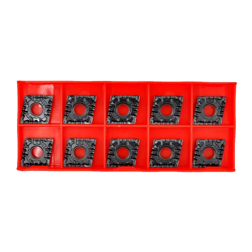 Miniatura 5 de Insertos de torneado de carburo CNMG 432 Cnmg120408 para acabado de acero de corte, inserto Cnmg para herramientas de torneado de torno, 10 uds.