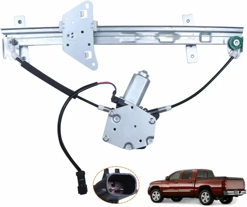 Miniatura 15 de SHOWSEN 741-306 Regulador de ventana eléctrica con motor para lado del conductor delantero izquierdo, nuevo, compatible con Honda Accord 2003-2007 4
