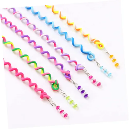 Miniatura 6 de FOMIYES Pinzas para el cabello para niñas y niños, 6 piezas, herramienta para trenzar para niños pequeños