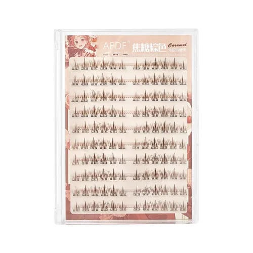 Miniatura 10 de Extensión de Pestañas DIY Efecto 3D Natural Individual 9/11/12mm Pestañas 80 Racimos Pestañas de Volumen Set Mixto, Extensión de Pestañas Caseras