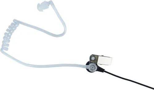 Miniatura 3 de Auricular de tubo acústico encubierto de 2 pines con micrófono PTT para Motorola cls1110 cp200 cls1410 cp185 cp200d rdm2070d walkie talkie radio