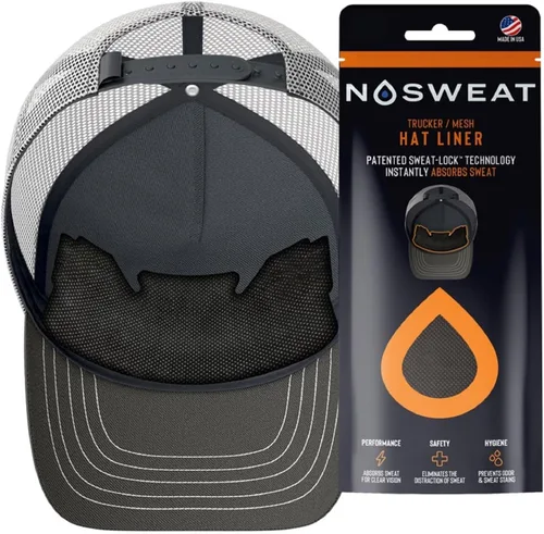 Miniatura 3 de Trucker Hat Sweat Liner & Mesh Hat Sweat Guard Bands Patentado por NoSweat