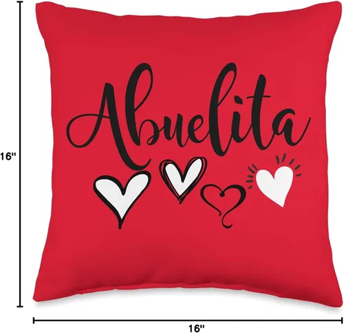 Miniatura 4 de Southerngal Regalo para la Abuelita Abuelita Latina Española Abuelita Abuelita - Almohada de regalo para la abuela mexicana, 15.7 x 15.7 in