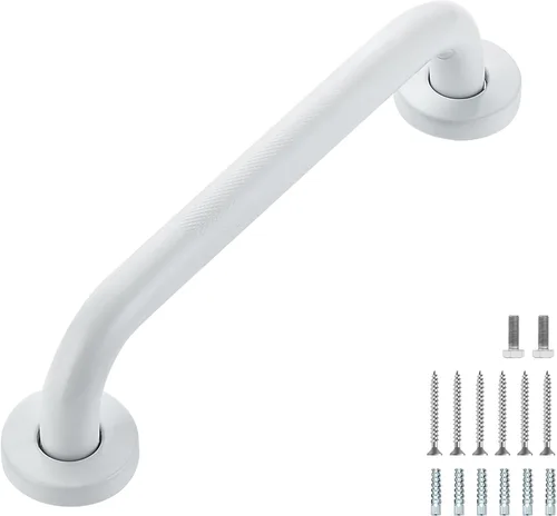 Miniatura 16 de Barras de agarre para ducha, paquete de 2 asas antideslizantes de ducha de 16 pulgadas para ancianos, barra de seguridad para ducha, barras