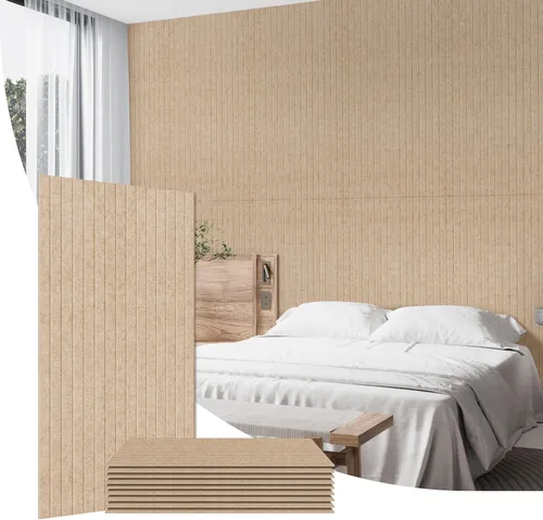 Olanglab Paneles Acústicos de Pared Paquete de 10, 48 x 24 por cada panel acústico absorbente de sonido, paneles de sonido decorativos para estudio