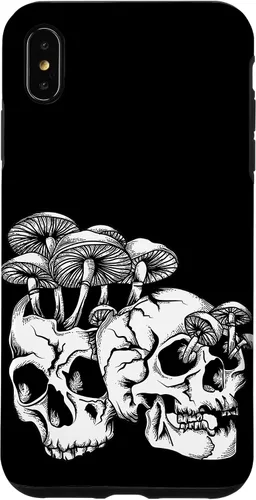 Miniatura 11 de Skull Goth Gothic Occult Emo Satanic Mushroom Skeleton Case for iPhone 17
