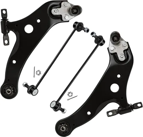 Miniatura 197 de Detroit Axle - Brazos de control superiores traseros para Chrysler 300 Dodge Challenger Charger Magnum, reemplazo del conjunto de brazos de control