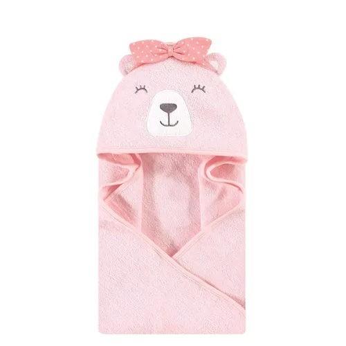 Miniatura 62 de Hudson Baby Toalla unisex de algodón con capucha con cara de animal para bebé, abeja amarilla, talla única Amarillo Bee