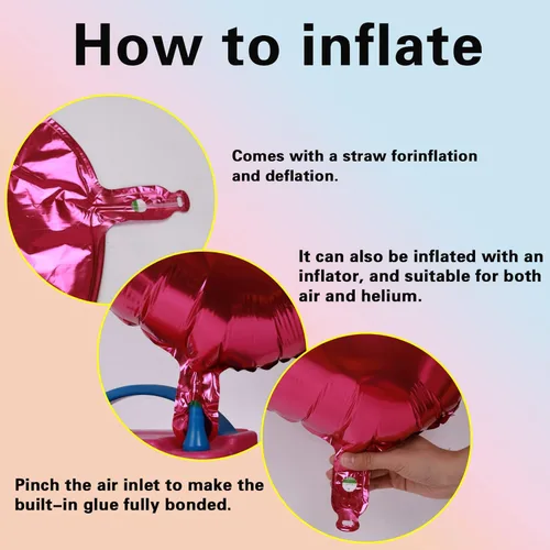 Miniatura 4 de Globo gigante de 40 pulgadas color rosa intenso número 0, dígito jumbo 0 de lámina de mylar, helio rosa 0 globos para niños, suministros