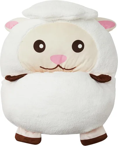 Miniatura 5 de Tapete para siesta preescolar con personaje de Nap Buddies para niños, saco de dormir con almohada para guardería, a partir de 3 años Cordero