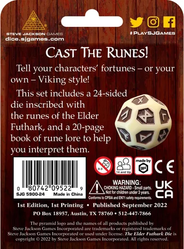 Miniatura 3 de Steve Jackson Games Muere el anciano Futhark