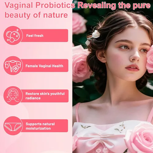 Miniatura 6 de Probióticos vaginales para mujeres – Hidratante vaginal que apoya la salud vaginal, el equilibrio del pH, combate la picazón, el olor y la levadura