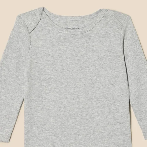 Miniatura 7 de Amazon Essentials Body unisex de manga larga para bebés, paquete de 6