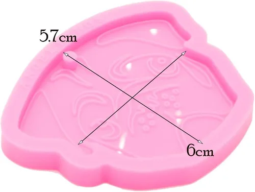 Miniatura 5 de Molde de silicona brillante para perros de resina brillante para bricolaje, llavero, joyería, molde epoxi, manualidades, manualidades, moldes