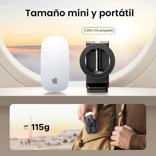 Miniatura 6 de UGREEN Magsafe Air Plane Travel Essentials - Soporte magnético para teléfono compatible con iPhone 17 Air 16 15 14 Plus 13 12 Pro Max Mini Magsafe