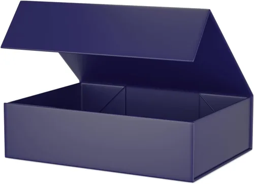 Miniatura 11 de ROSTELACK Cajas de regalo de 11.9" x 8.5" x 3.3" con tapa de cierre magnético caja para regalos, caja de regalo de dama de honor, bonita caja, cajas