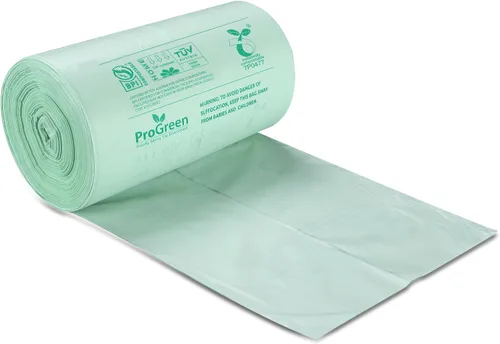 Miniatura 5 de Bolsas de compostaje de 33 galones, bolsas de basura compostables, extra gruesas de 1.1 mil, bolsas de compost para cocina, bolsas de basura