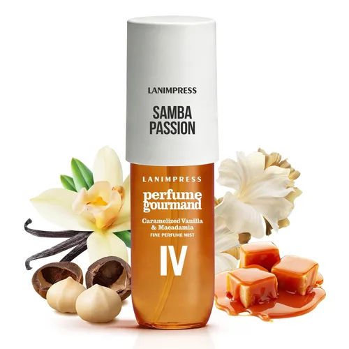 Miniatura 19 de Fragancia para el cabello y el cuerpo de 3 onzas líquidas, Eau de Parfum para mujer, Irresistible Sunshine Perfume n.º 1, aroma floral gourmand