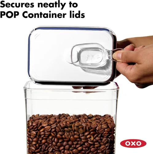 Miniatura 7 de OXO Molinillo de café con rebabas cónicas Brew + cuchara de café OXO Good Grips POP
