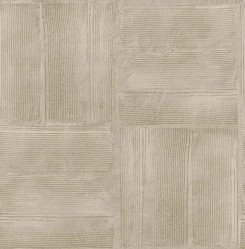 Miniatura 9 de RoomMates Papel pintado de yeso cuadrado dimensional beige despegar y pegar, RMK12680PLW