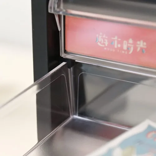 Miniatura 6 de livinbox Organizador de almacenamiento de escritorio con 13 cajones, piezas de hardware de arte y gabinete de almacenamiento de manicura