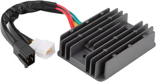 Aramox Regulador de voltaje de motocicleta, reemplazo rectificador de regulador de voltaje de motocicleta, apto para 600 620 695 696 750 796 ABS 800