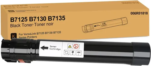 Cartucho de tóner 006R01818 de alto rendimiento compatible con Xerox B7135 negro para impresora Xerox Versalink B7125 B7130 B7135, 29000 páginas