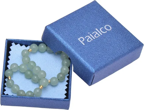 Miniatura 8 de Paialco Pulsera elástica de cuentas naturales o creadas de 0.236 in, pequeña para niñas y mujeres, 6.5 pulgadas
