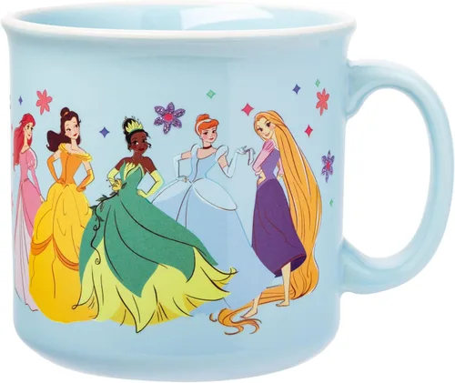Miniatura 36 de Silver Buffalo Disney Princess La Bella y la Bestia Belle Sueños en Flor Rosas Taza de cerámica con asa esculpida en 3D, 20 onzas Belle Dreams in