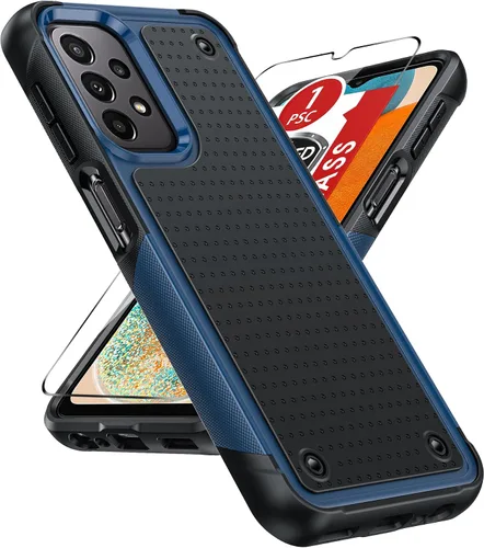 Miniatura 18 de LeYi Funda para Galaxy S21 FE-5G: Funda Samsung S21 FE con protector de pantalla, doble capa protectora de policarbonato duro y TPU suave Android