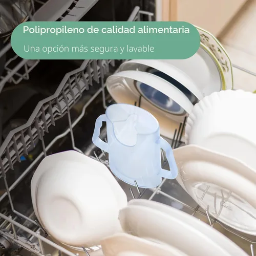 Miniatura 5 de Momcozy Soporte para bolsa de bebé sin apretar, soporte para caja de alimentos y jugos para bebés, sin desorden, fácil agarre para autoalimentación