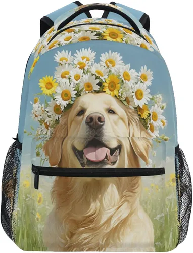 Miniatura 13 de Pfrewn Mochilas para niñas, niños, cachorros, animales, mochila escolar para niños y estudiantes, Pesca de corvina, Moderno