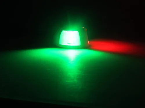Miniatura 9 de BARCO MARINO ROJO Y VERDE ARCO LED NAVEGACIÓN LUZ IMPERMEABLE 12M BARCO MX