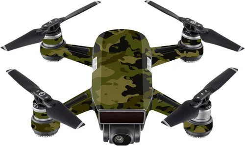 Miniatura 22 de MightySkins Skin compatible con DJI Spark Mini - Camuflaje rojo Funda protectora de vinilo duradera y única Fácil de aplicar, quitar y cambiar